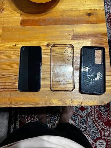 pixel 9a: Samsung Galaxy A35, Б/у, 128 ГБ, цвет - Голубой, 2 SIM — 1