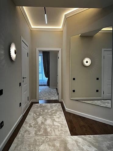 11 мкр квартира: 2 комнаты, 80 м², Элитка, 2 этаж, Дизайнерский ремонт — 9