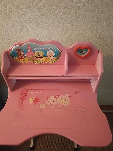 study table: Комплект детского стола и стула, Б/у, Самовывоз — 2