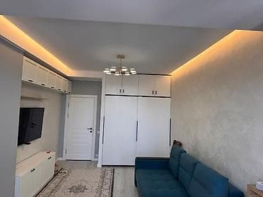 Квартиры: 1 комната, 46 м², Асанбай мкр Элитка, 9 этаж — 4