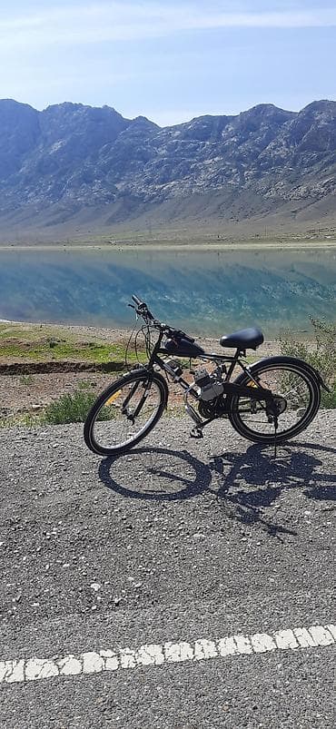 Велосипед с мотором горного велосипеда 26" Описание: - Велосипед с