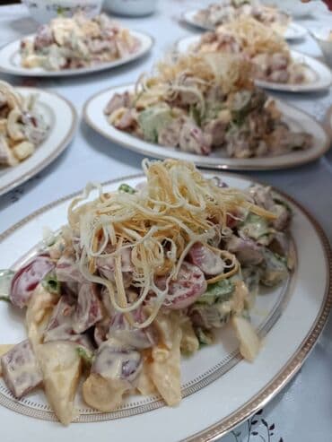 готовый шашлык цена: Принимаем заказы на салаты, закуски и на боорсоки. за 1 кг 200с — 3