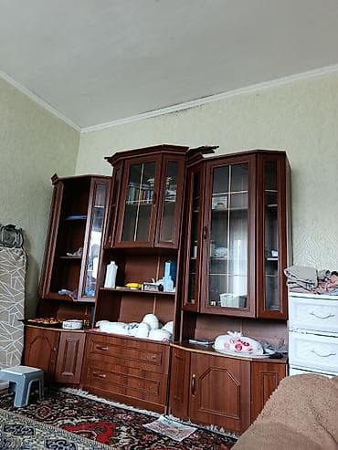 Стенка-шкаф, Тип стенки-шкафа: Горка, Для зала, Особенности: С отделением под телевизор