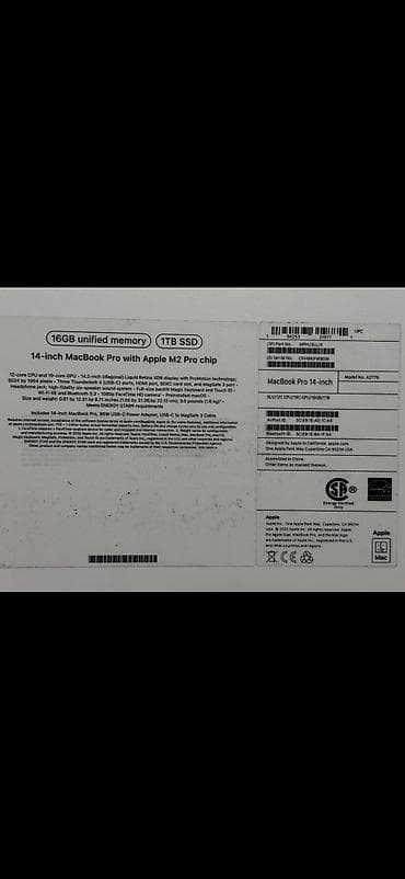 наушники realme: MacBook Pro 14 M2 Pro / 1TB SSD — Идеальное состояние + Подарки! Текст — 2