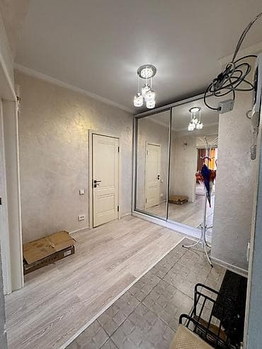 квартира ленинское: 2 комнаты, ул. Московская / Уметалиева Агентство недвижимости, Семейным, от 3 месяцев, С мебелью полностью — 2