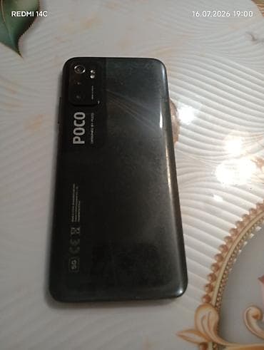 Техника и электроника: Poco M3 Pro 5G, Б/у, 64 ГБ, цвет - Серый — 2
