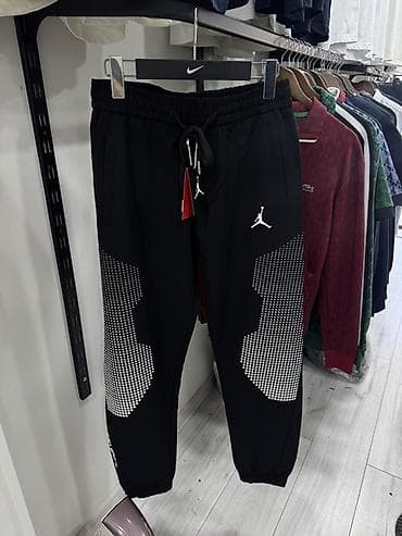 Личные вещи: Мужские брюки, M, L, XL, Nike, Новый, цвет - Черный, Самовывоз — 1