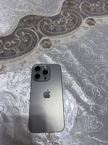 акустическая колонка: IPhone 15 Pro, 128 ГБ, Серебристый, 80 % — 2