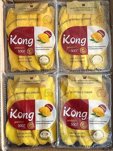ананасы: Сушёные фрукты в упаковках по 500 г. 1) Манго iKong premium, Вьетнам — 6