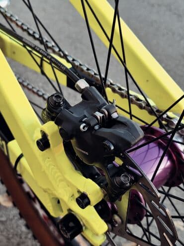 купить велосипед с большими шинами: Горный велосипед, Рама L (172 - 185 см), Алюминий, Б/у — 12