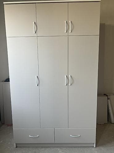 шкаф с доставкой: Шифоньер, шкаф для одежды, Новый, Прямой, ЛДСП — 4