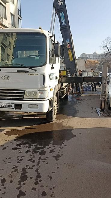 Услуги автолестницы/лифтового манипулятора для подъёма грузов через