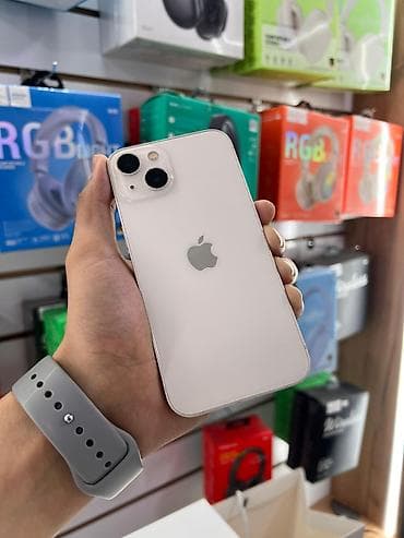 понел: IPhone 13, Белый — 2