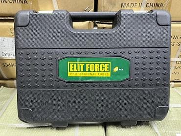 ручка машины: Набор инструментов ELIT FORCE, 108 предметов, в ударопрочном — 5