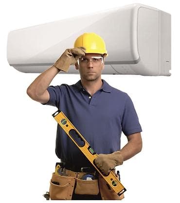 Услуги по установке и обслуживанию кондиционеров - Монтаж