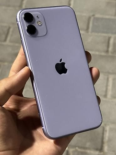 IPhone 11, Б/у, 128 ГБ, Защитное стекло, 100 %