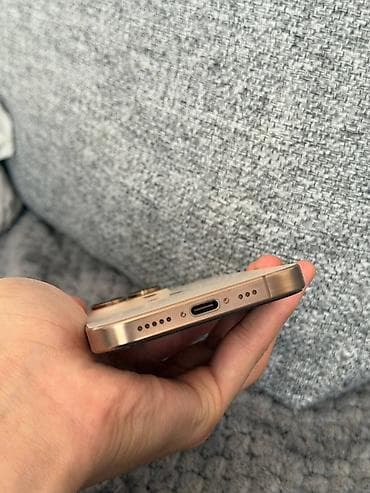 note 7 pro: IPhone 16 Pro, Б/у, 256 ГБ, Desert Titanium, Защитное стекло, 89 % — 9
