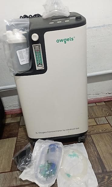 oxygen: Кислородный концентратор Owgels 5L для медицинского использования — 1