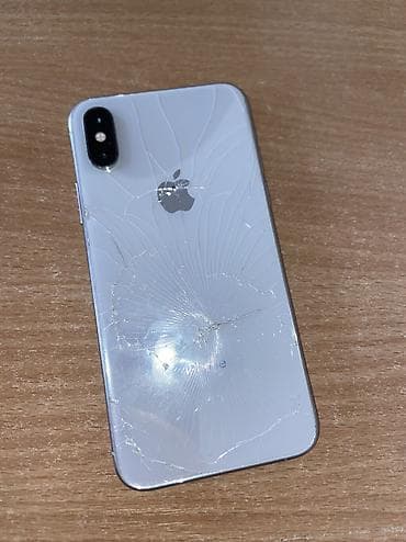 icloud iphone: IPhone Xs, Б/у, 64 ГБ, Белый, Наушники, Зарядное устройство, Чехол, 79 % — 1