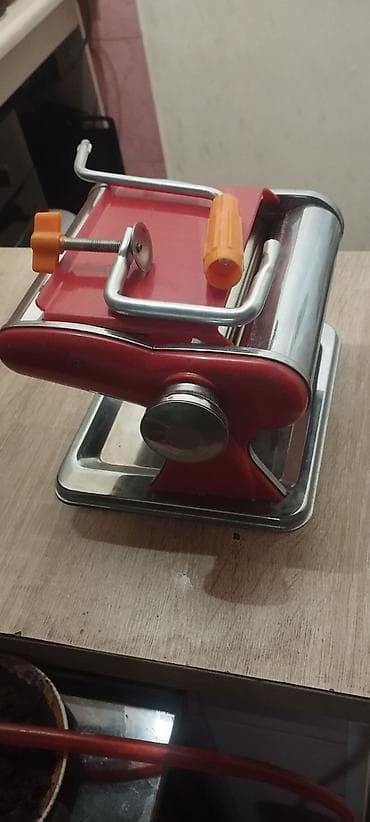 мылный станок: Ручная машинка для раскатки теста и нарезки пасты - Тип: механическая — 1