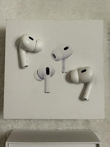 cd changer: Беспроводные вакуумные наушники, Apple, AirPods Pro, Б/у — 9
