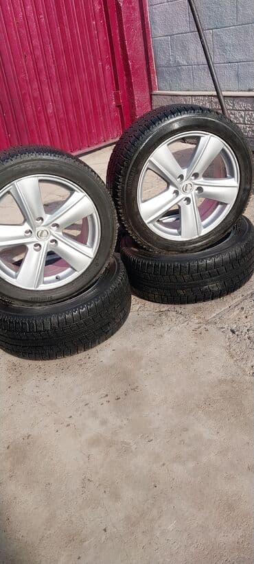 купить шины в бишкеке: Колеса в сборе 225 / 50 / R 17, Зима, Б/у, Комплект, Легковые, Литые, отверстий - 5 — 4