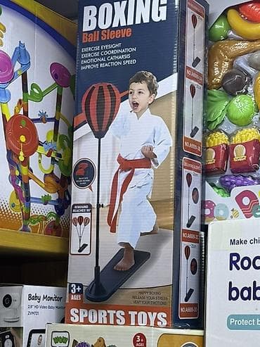 джусс боллы: Прыгун-мяч с ручкой для детей - Яркий синий мяч-«попрыгун» с удобной — 4