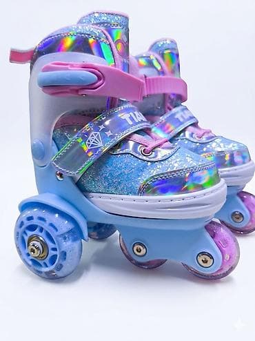 heelys кроссовки: Детские роликовые кроссовки-трансформеры (квады) с подсветкой - — 1
