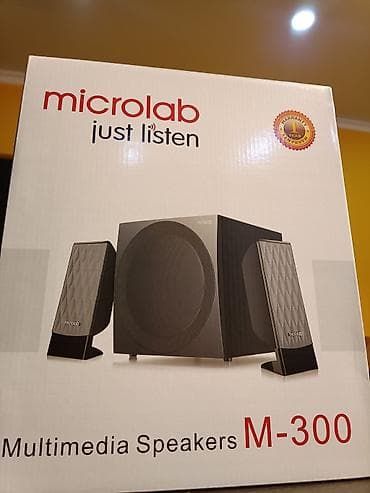Колонки microlab m300 at lalafo.kg Колонки microlab m300