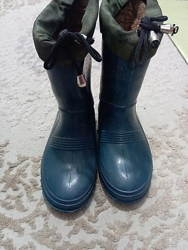 сапоги резиновые мужские: Резиновые сапоги состояние хорошое 32 размер утеплённый для мальчиков — 1