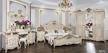 тумба с раковиной в ванную: Спальный гарнитур, цвет - Бежевый — 1