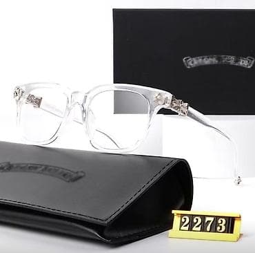 ChromeHearts✨🤍 Прозрачные - Материал оправы: прозрачный