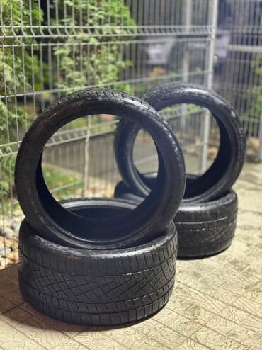 купить разноширокую резину на бмв: 295 / 30 R 20 и 265 / 35 R20 Континенталь Отличное состояние — 3