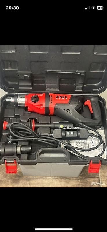 Алмазная дрель (установка для сверления коронками) Jindu Core в кейсе