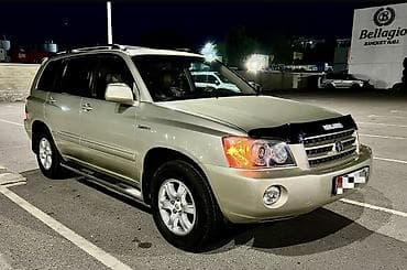 срочно только нал: Toyota Highlander: 2003 г., 3 л, Автомат, Бензин, Кроссовер — 5