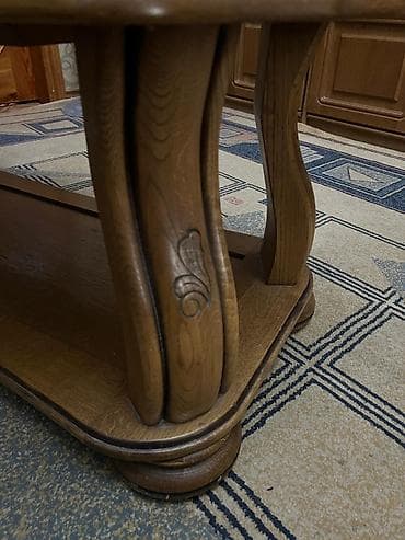 stol: Журнальный стол в классическом бельгийском стиле из массива дуба — 3