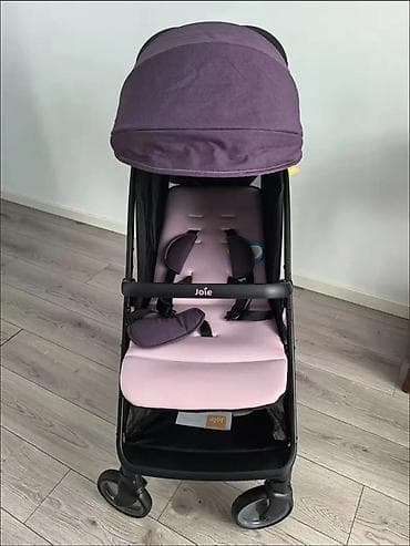 коляски аренда: Прогулочная коляска Joie (синяя) - Легкая и маневренная коляска с — 6