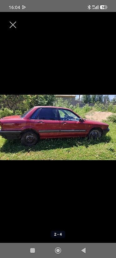 Mitsubishi Galant: 1988 г., 1.6 л, Кол менен иштөөчү, Бензин, Седан — 2