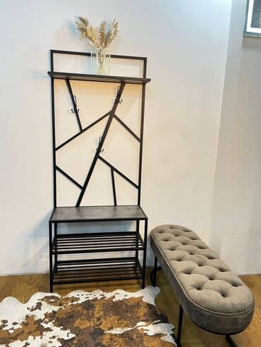 мебель в прихожую: Гарнитур для прихожей, Новый, Вешалка, Платная доставка, цвет - Черный — 1