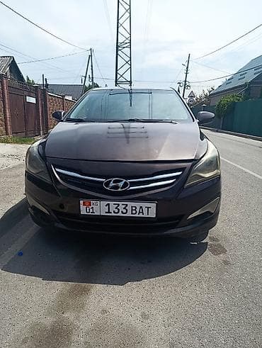 Hyundai Accent: 2016 г., 1.4 л, Автомат, Бензин, Седан — 1