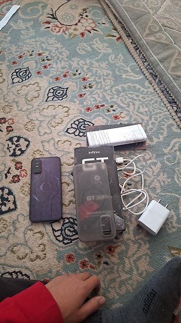 карманный автомат: Infinix GT 20 Pro, Новый, 256 ГБ, цвет - Фиолетовый, 2 SIM — 8