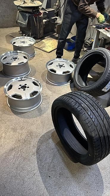 210 55 amg: Литые Диски R 17 AMG, Комплект, отверстий - 5 — 2