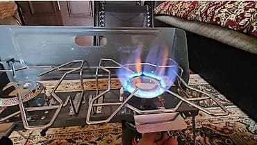 Срочно продаю двухконфорочную походную газовую плиту с — 2