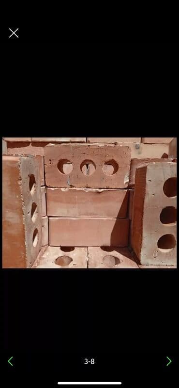 кыш кофе: Тешиктүү, Бышкан кирпич, Жарым блок, 250×120×88 — 7