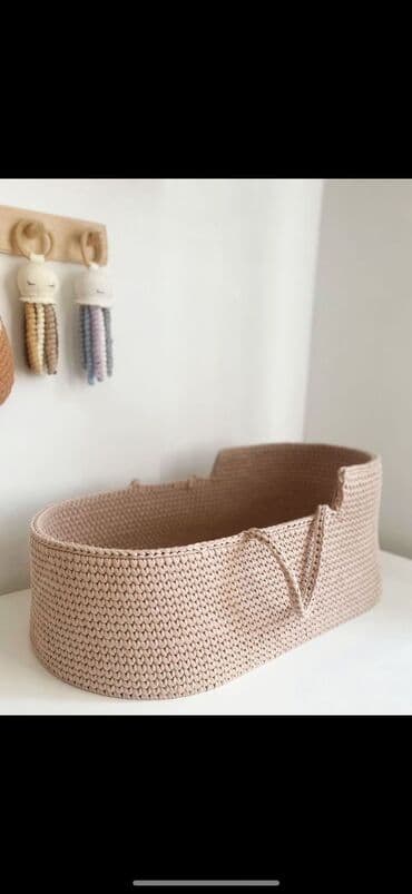 Балдар электр унаалары: Люлька, Бешик, түсү - Саргыч боз — 2