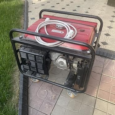 сварка 4 в 1: Бензиновый электрогенератор OmiSun AM5500, двигатель Honda — 4