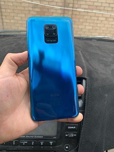 Redmi, Redmi Note 9S, Б/у, 128 ГБ, цвет - Синий, 2 SIM
