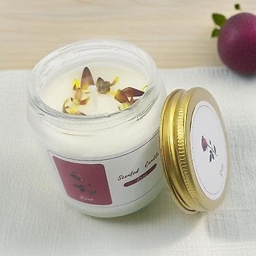 продаю свечи: Ароматические свечи в стеклянных банках с металлической крышкой - — 6