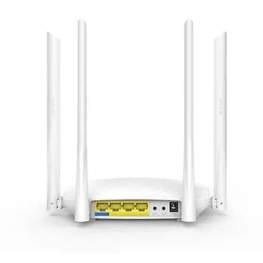 Модемы и сетевое оборудование: Tenda F9 мощный N600 Wi-Fi роутер. 4 антенны. Хорошее состояние — 4