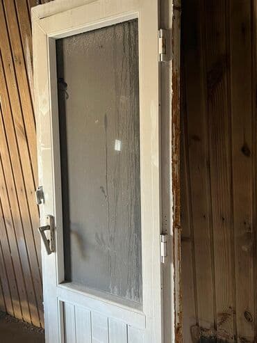 купить мебель в бишкеке: Пластиковая дверь, Б/у, Со стеклом, Другая страна производитель — 1
